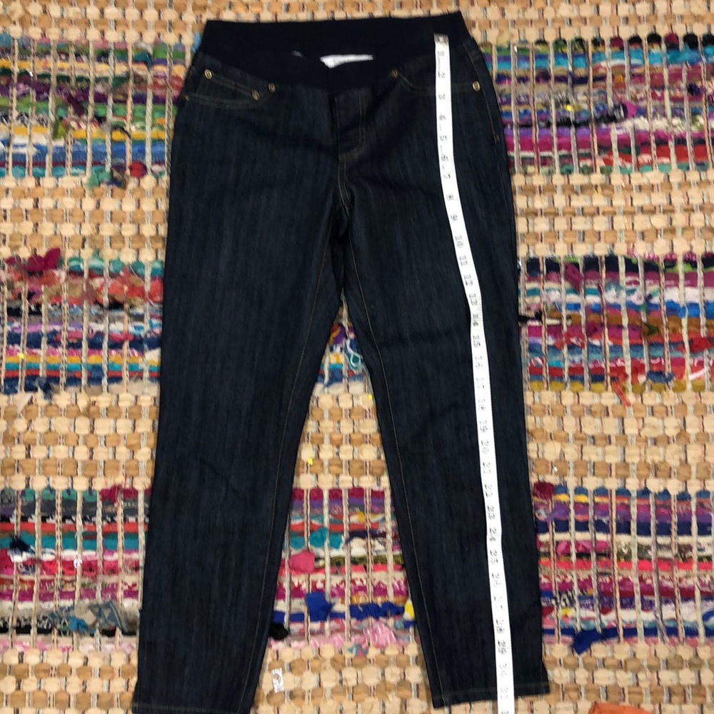 Dark Denim capris